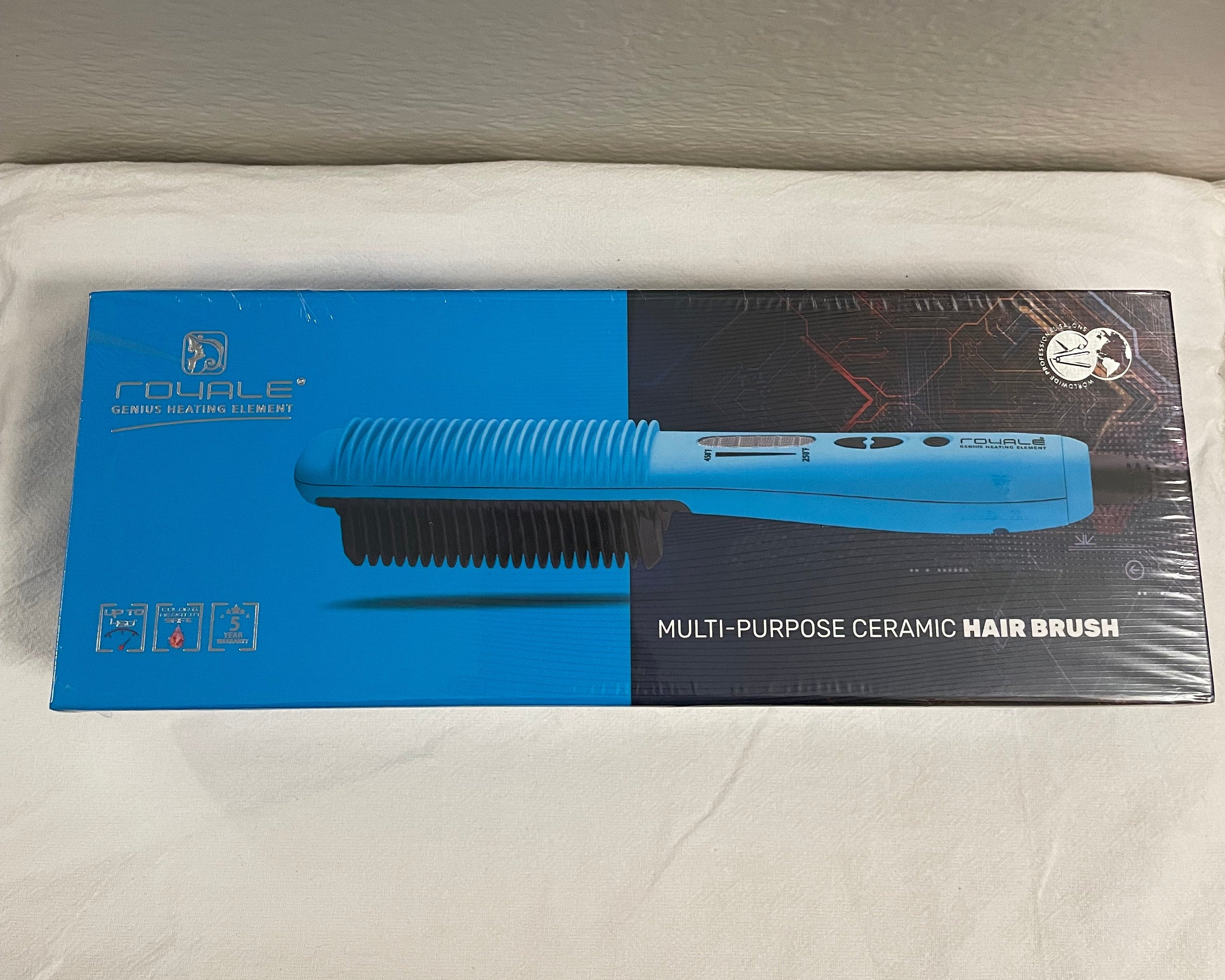 Royale Heated Brush (Blue)