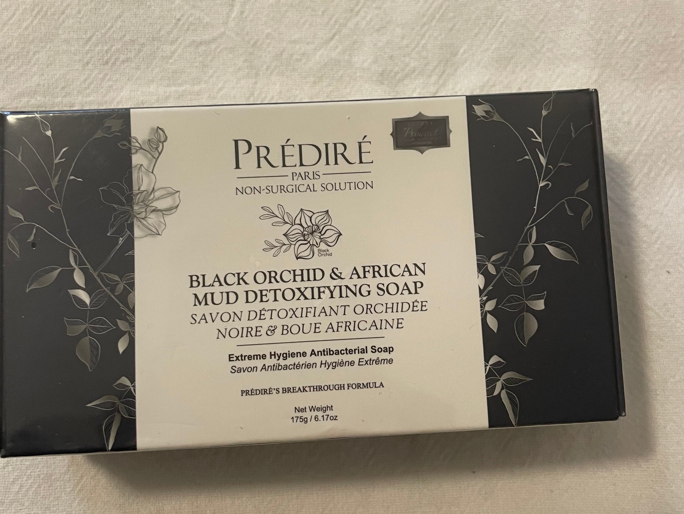 Predire Black Orchid & African Mud Detoxifying Soap