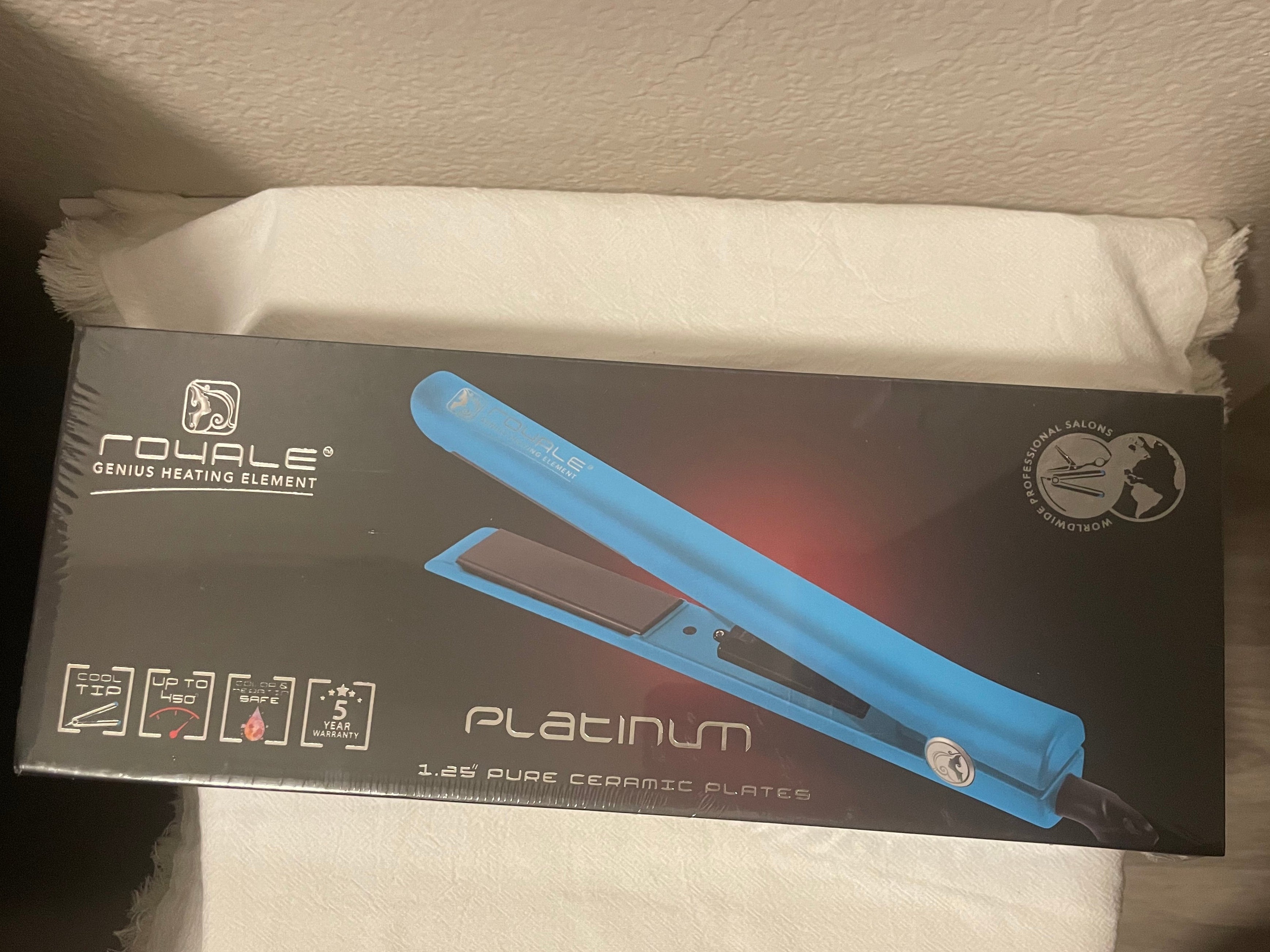 Royale Baby Blue Flat Iron