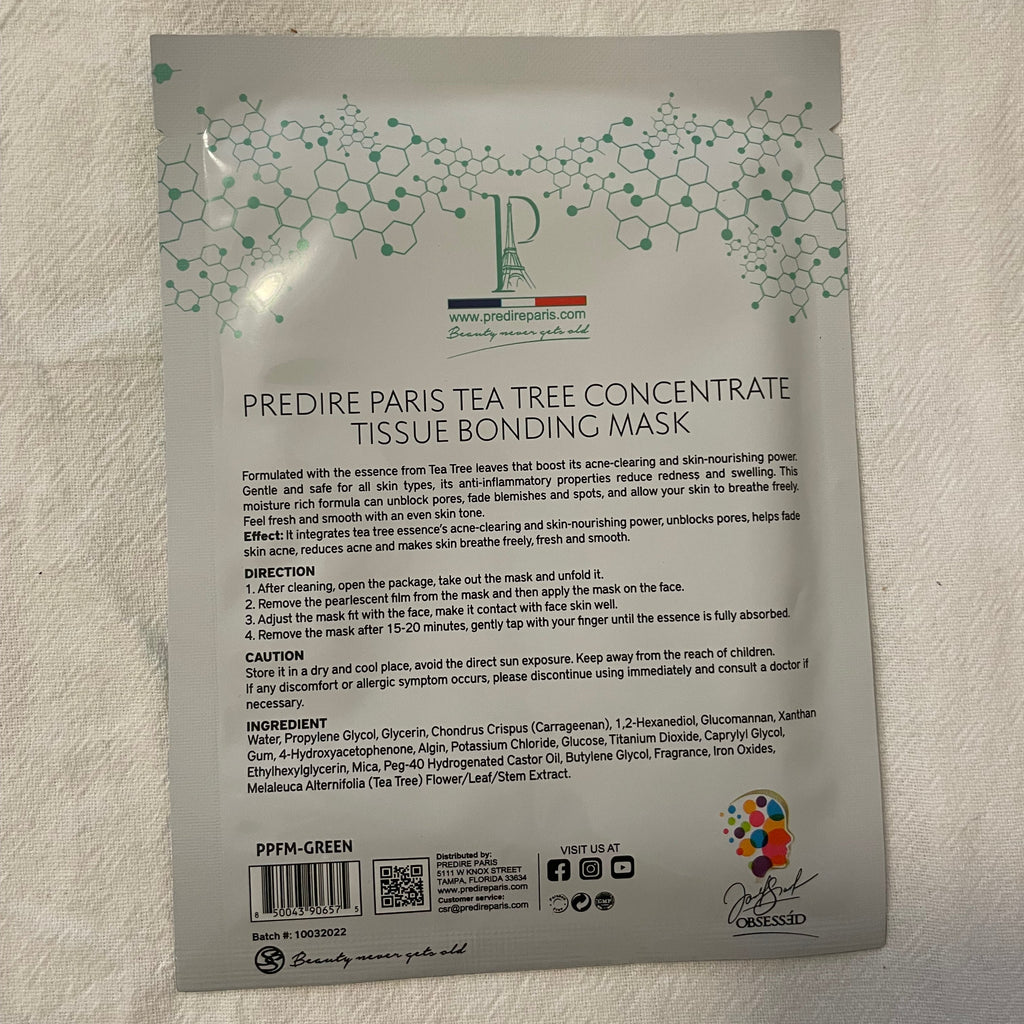 Predire Tea Tree Concentrate Tissue Bonding Mask
