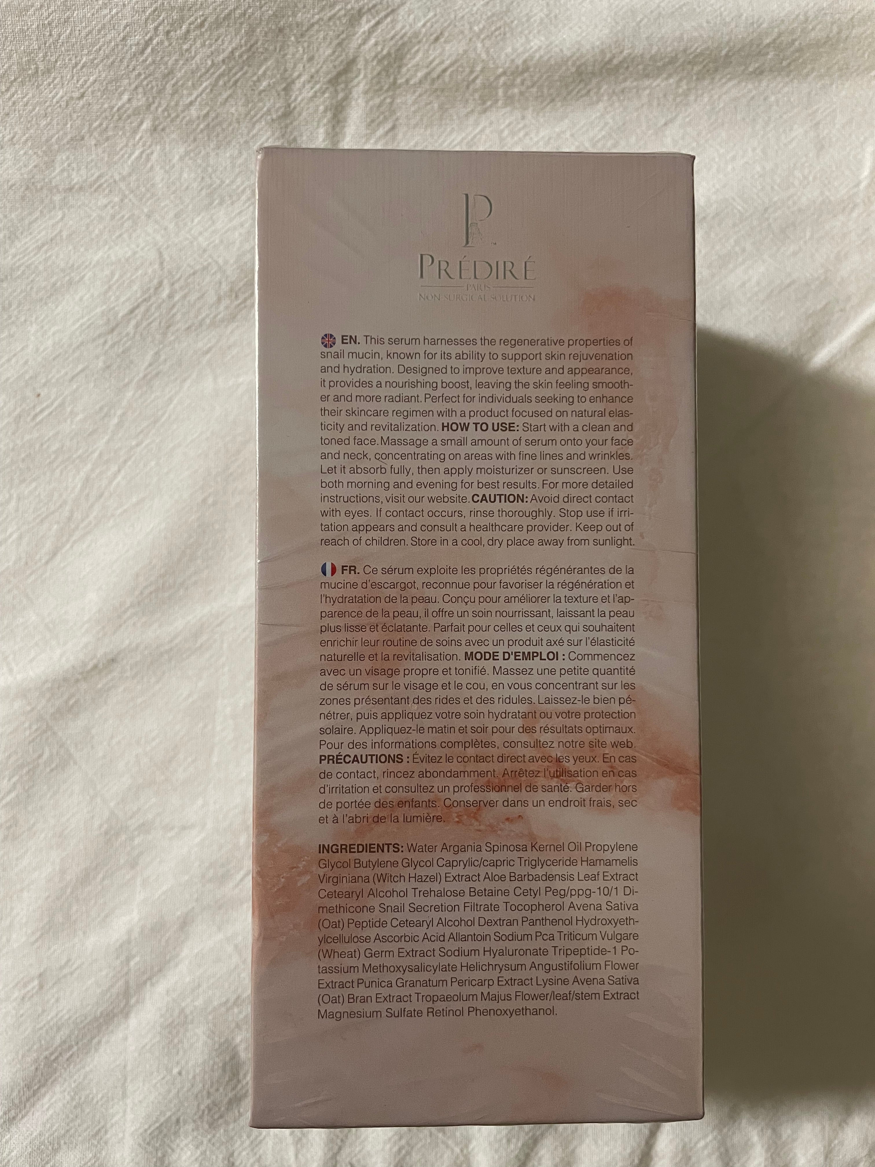 Predire Snail Mucin Skin Rejuvenating Serum