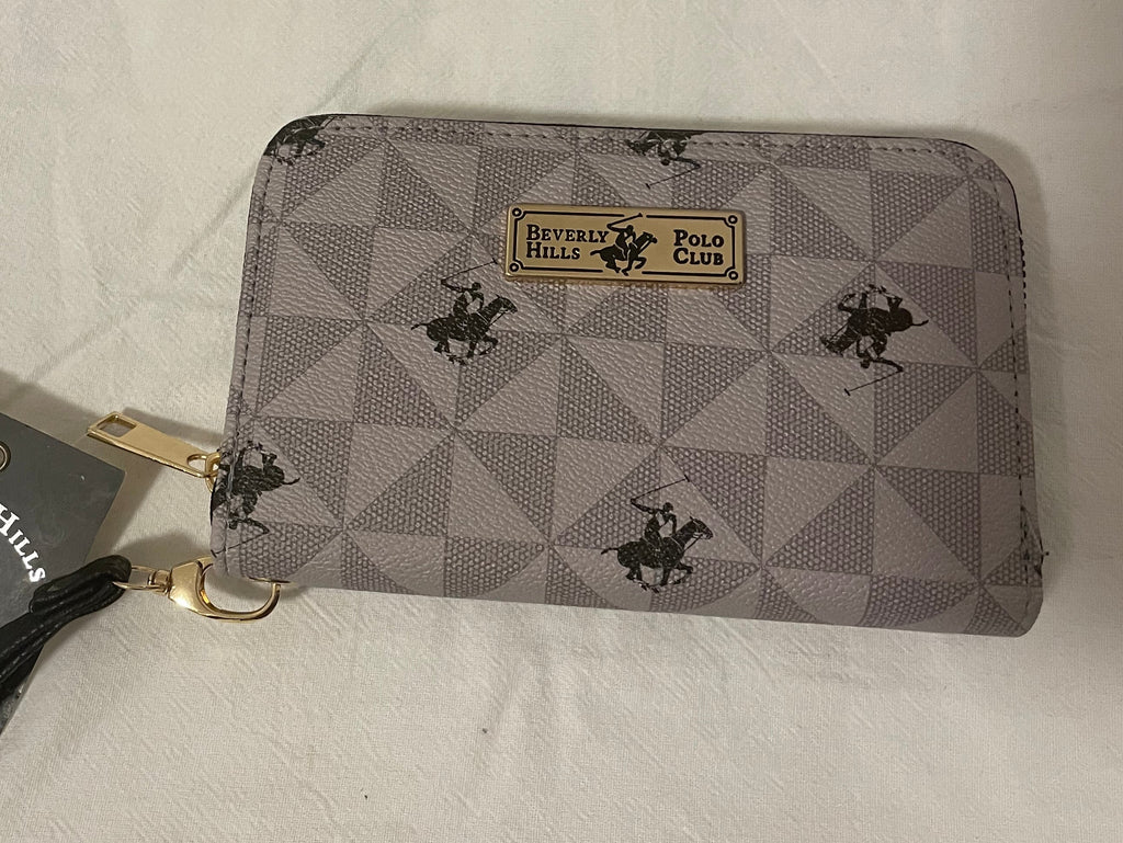Beverly Hills Polo Club Wallet (Gray & Black)