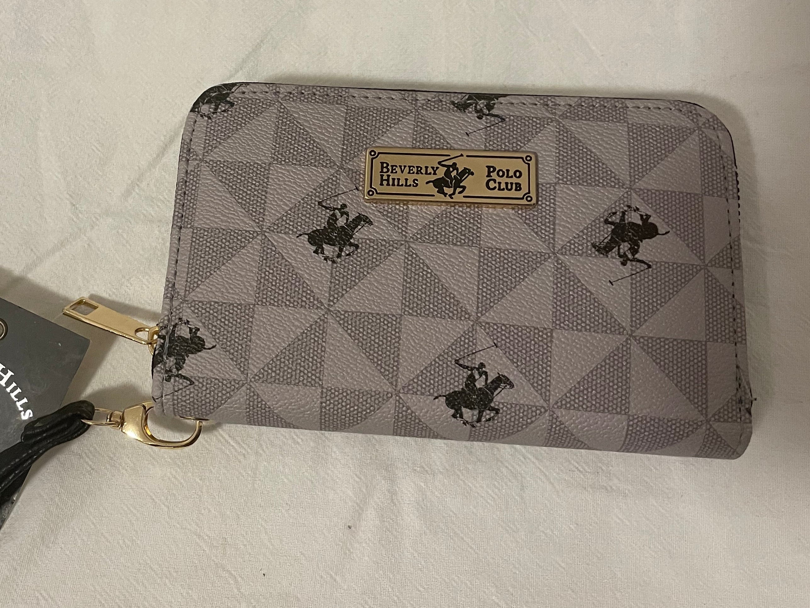 Beverly Hills Polo Club Wallet (Gray & Black)