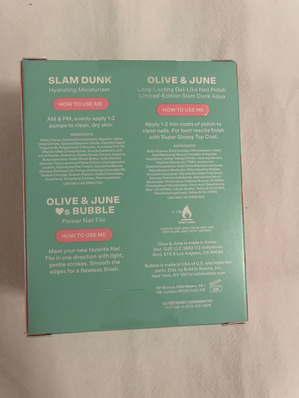 Bubble Olive & June Nail Care Kit