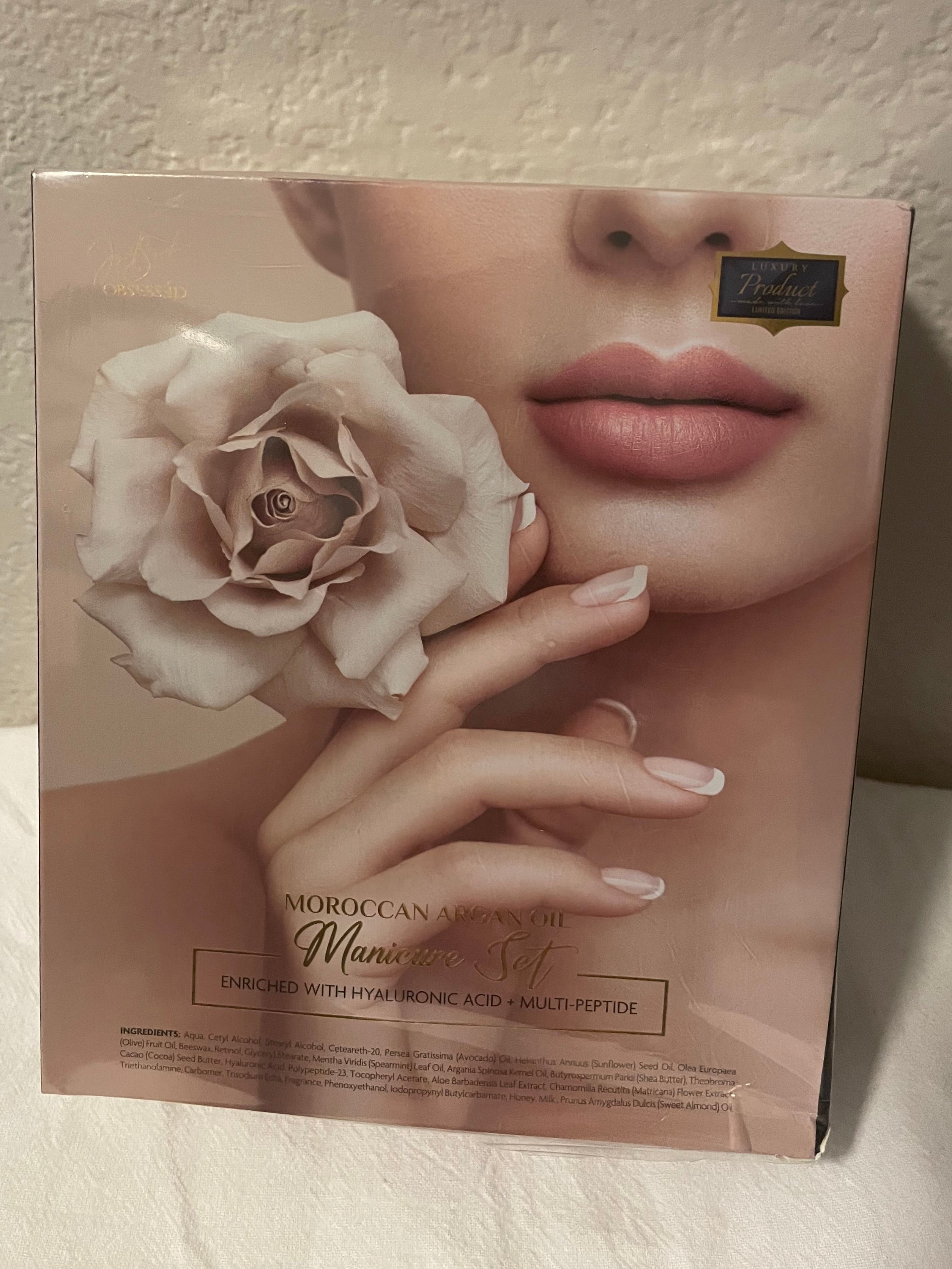 Latoua Mille Moroccan Argan Oil Manicure Set (Almond Milk & Honey)