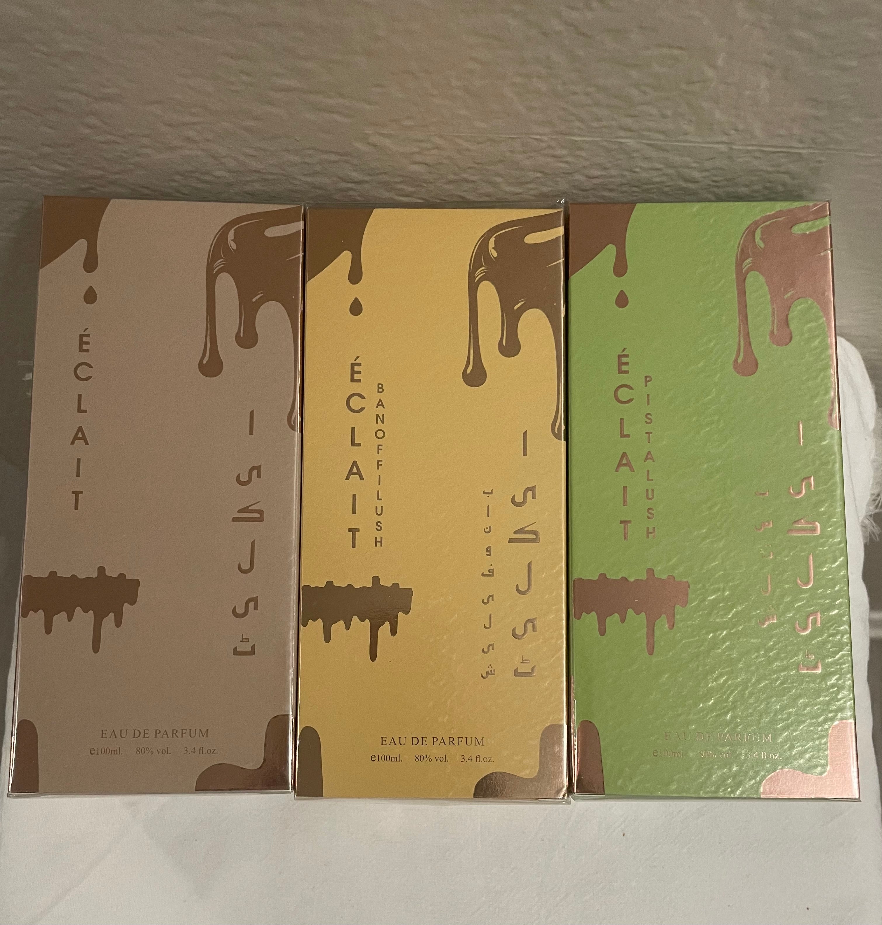 Eclait Perfume Bundle (Vanilla,Banoffi,Pistache)