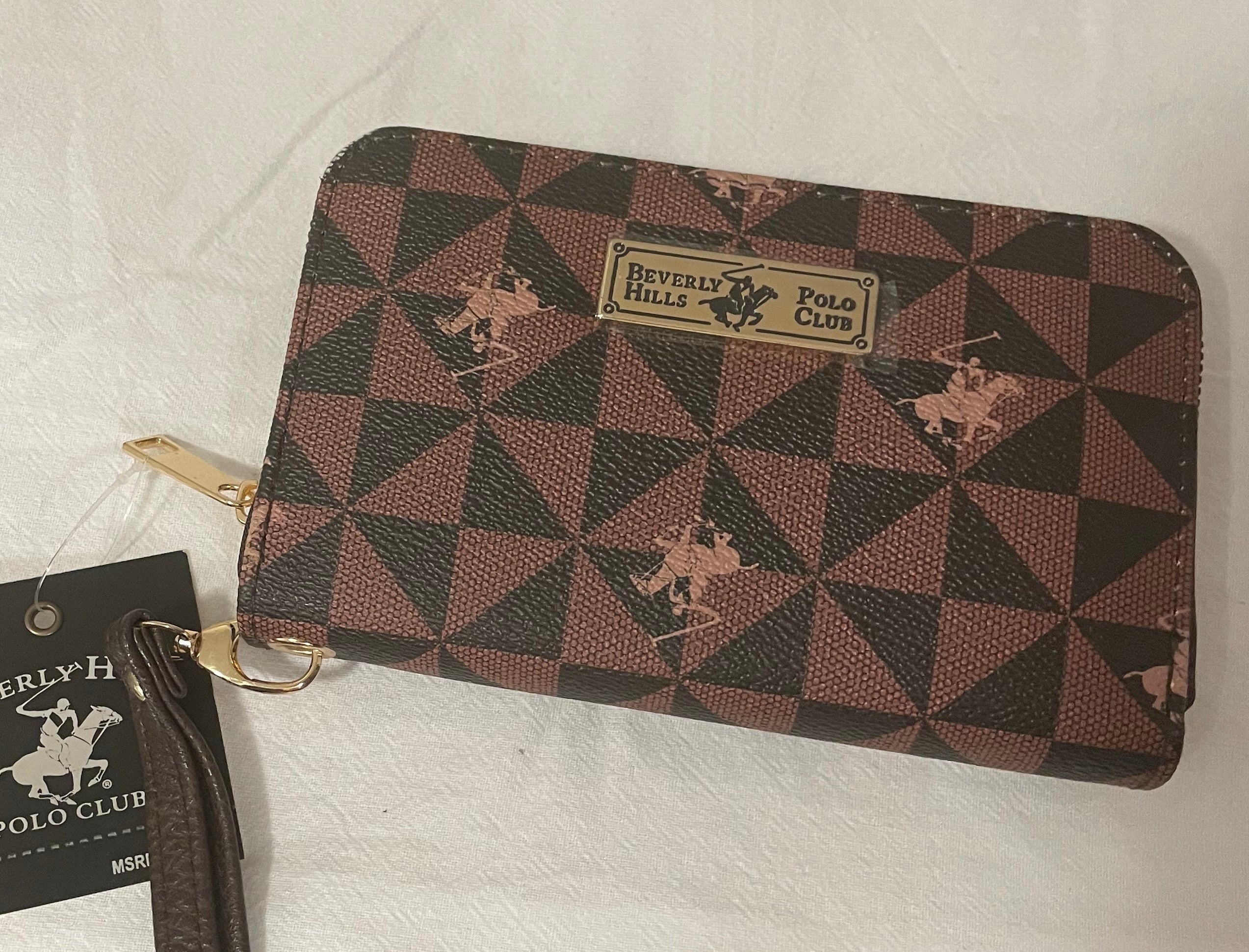 Beverly Hills Polo Club Wallet ( Brown & Chocolate)
