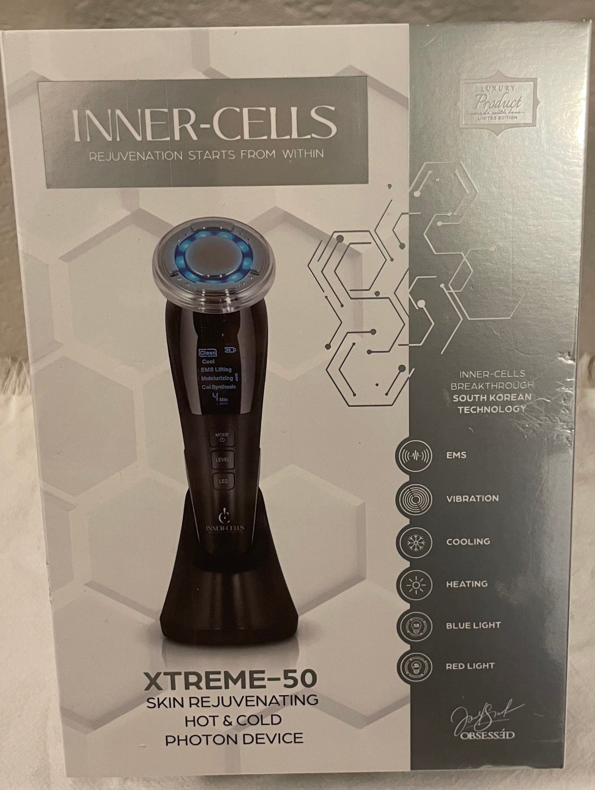 Inner Cells Xtreme 50 Skin Rejuvenating Hot/ Cold Photon Device