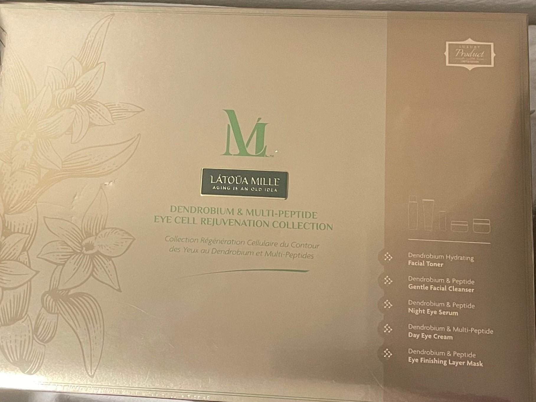 Latoua Mille Dendrobium & Mulit-Peptide Eye Cell Rejuvenation Collection