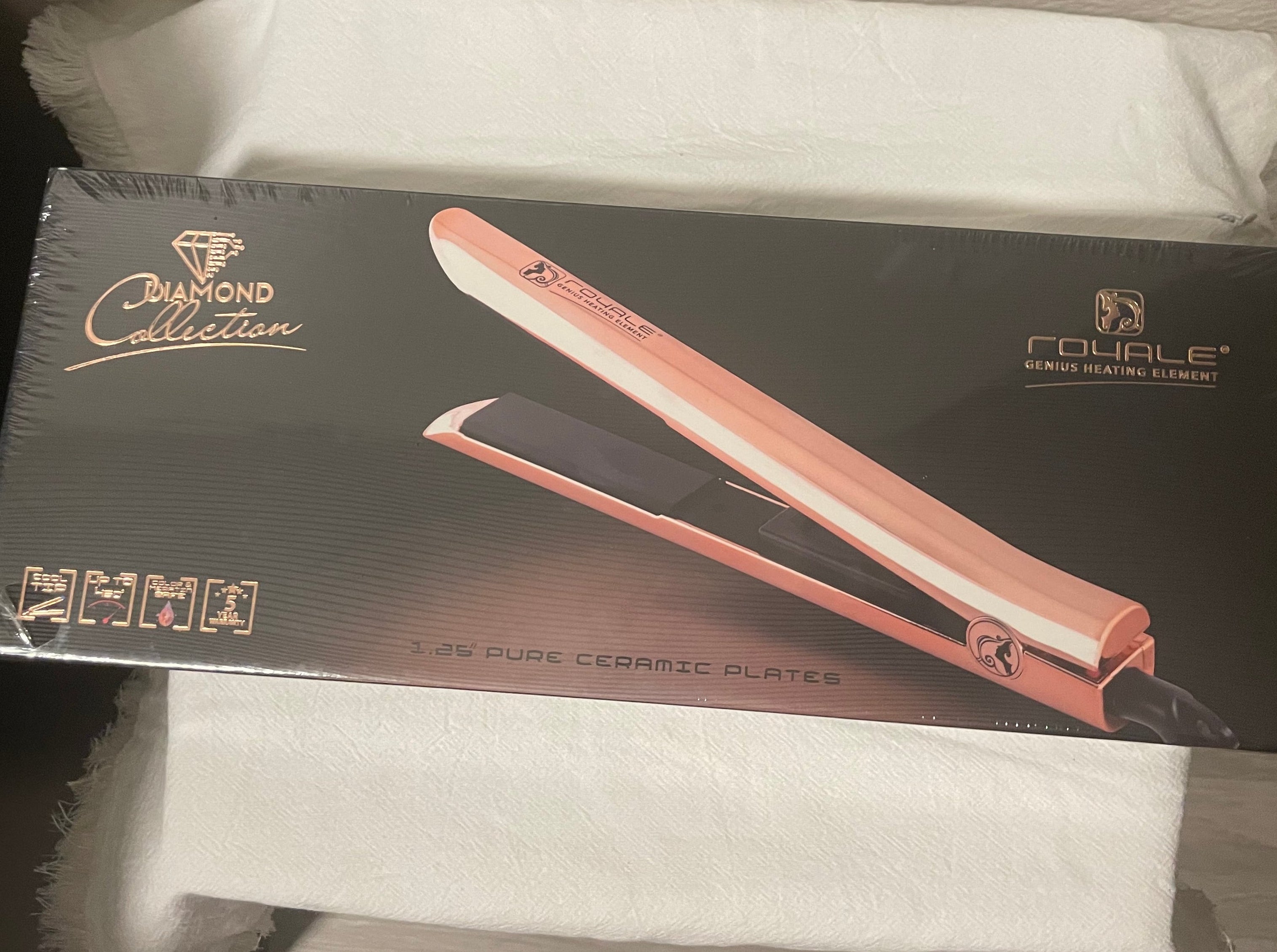 Royale Rose Gold Flat Iron