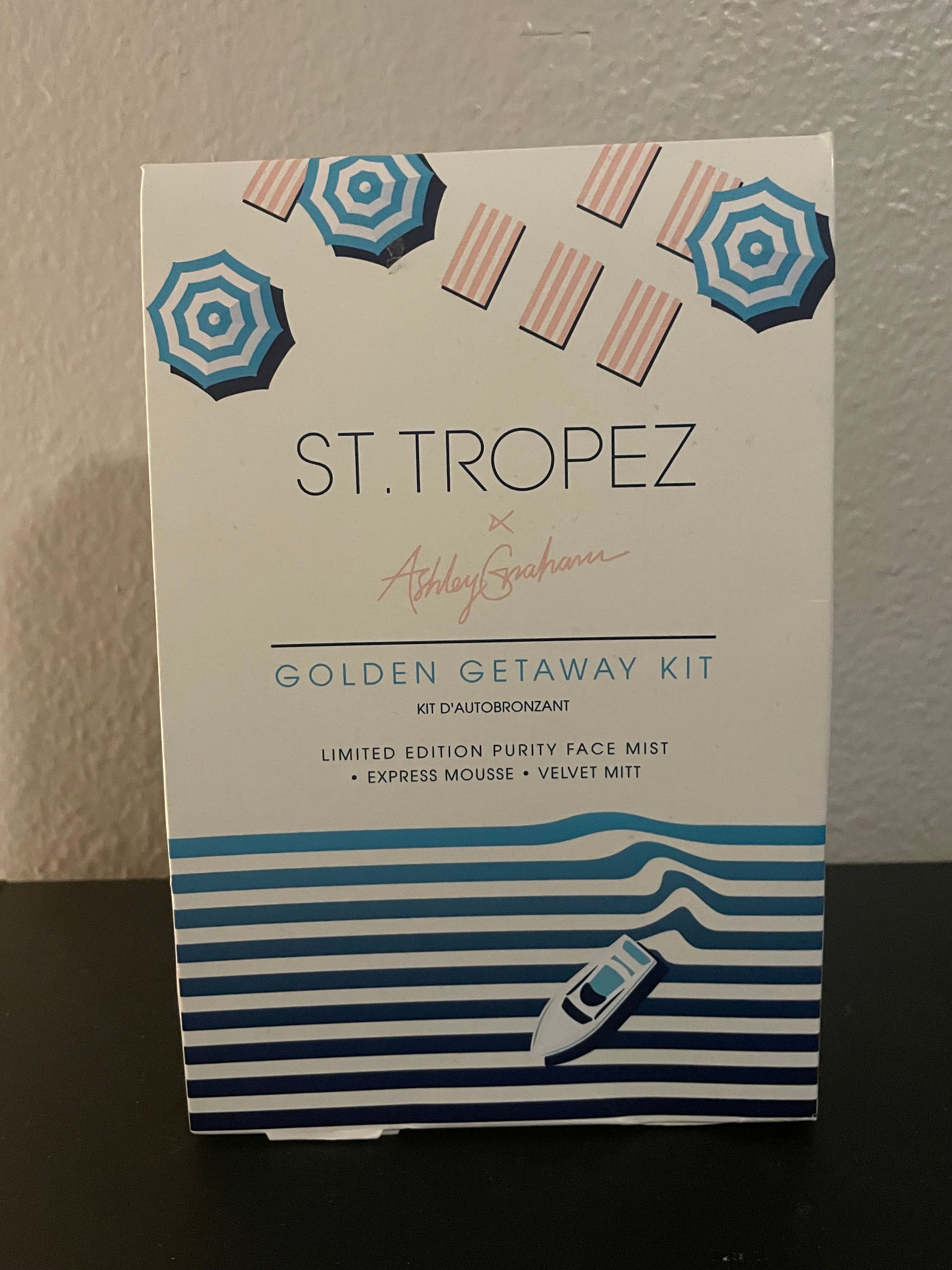 St Tropez x Ashley Graham Golden Getaway Self Tan Kit