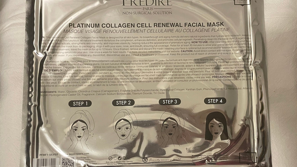 Predire Platinum Collagen Cell Renewal Facial Mask