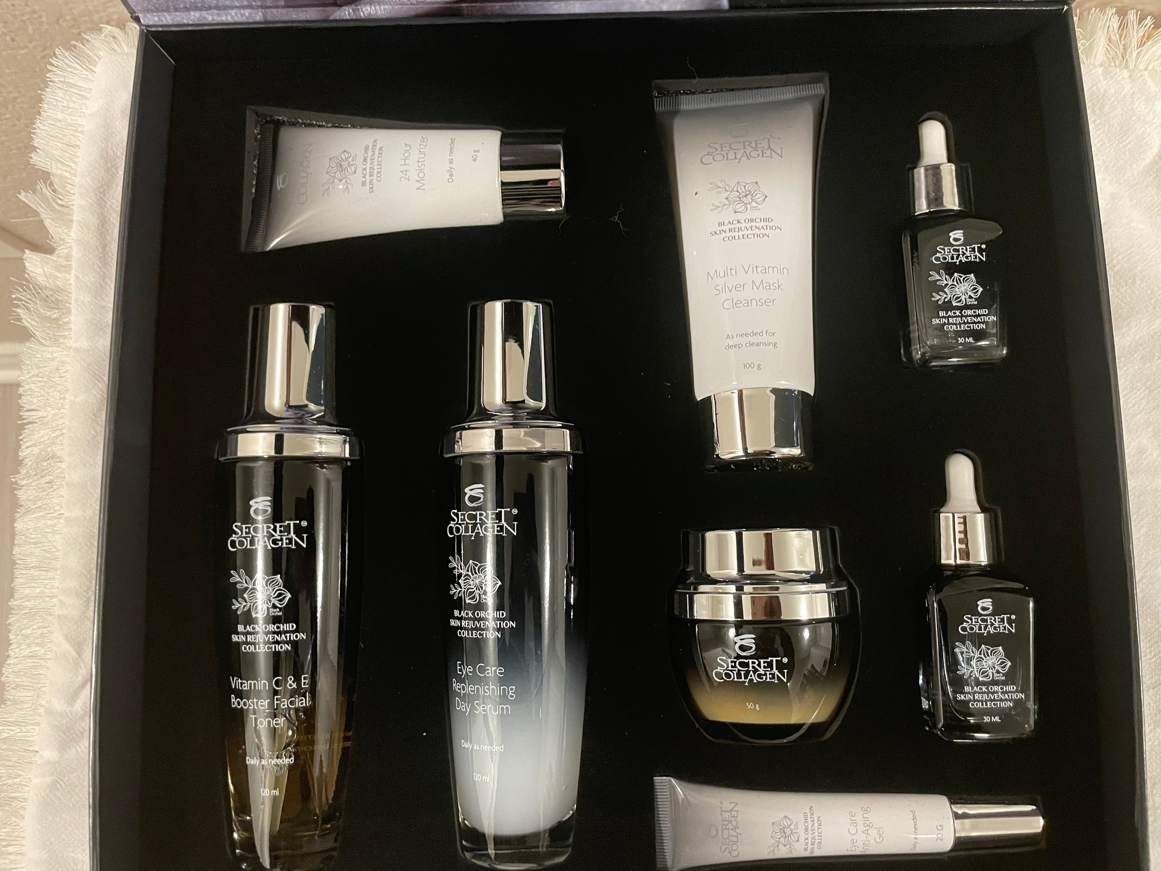 Secret Collagen Black Orchid Skin Rejuvenation Collection