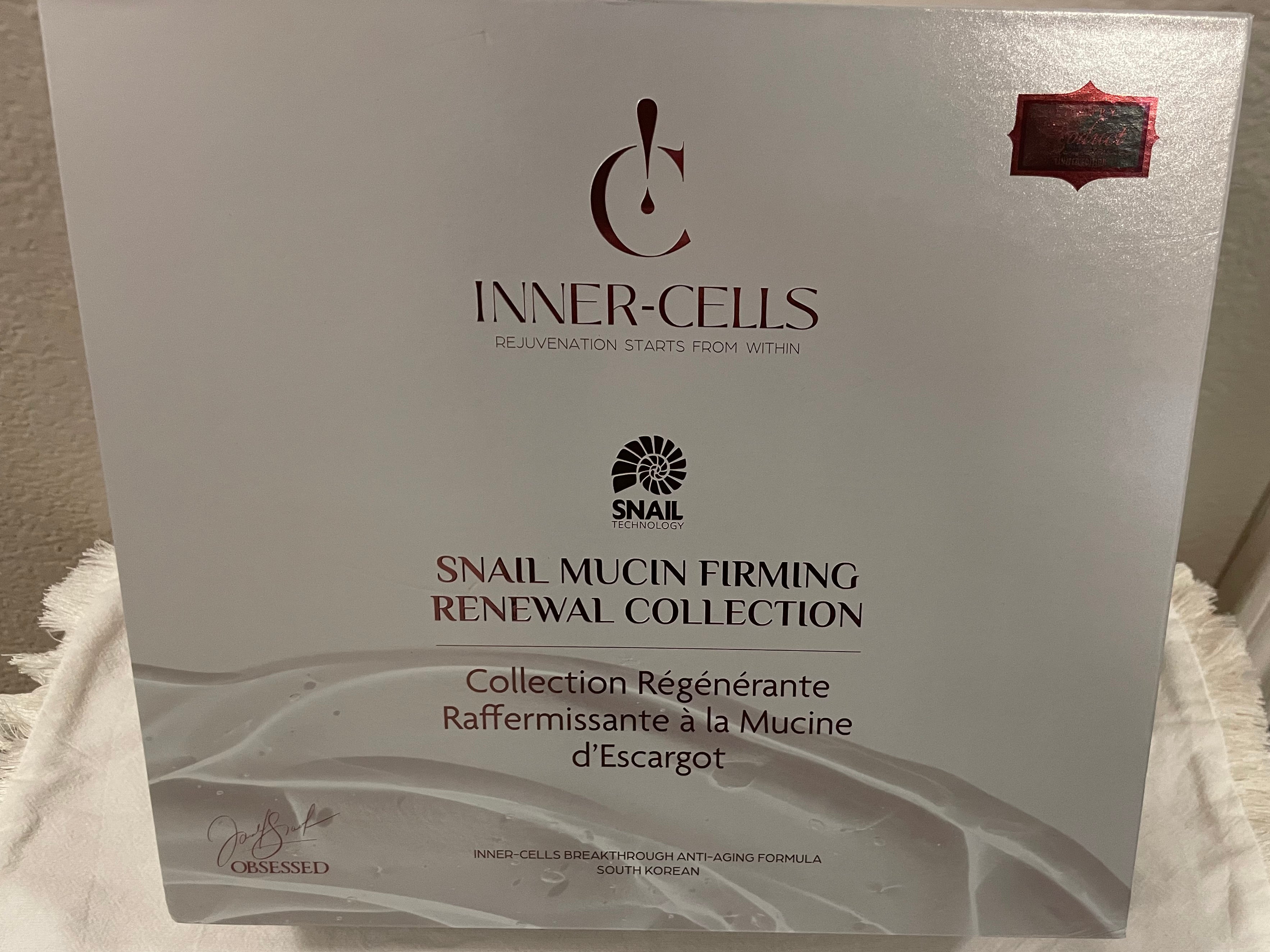 Inner Cells Snail Mucin Firming Renewal Collection
