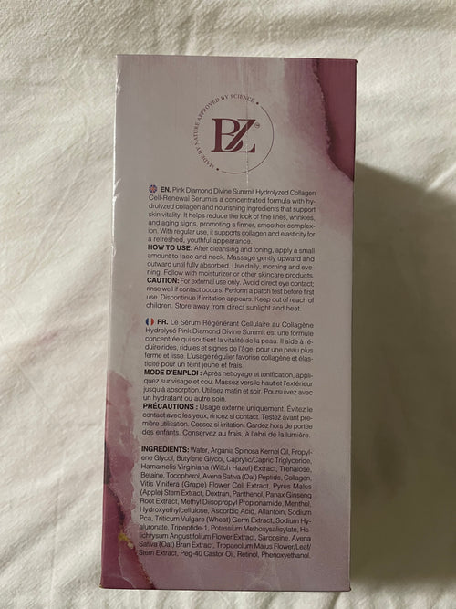 Below Zero Pink Diamond Collagen Cell Renewal Serum