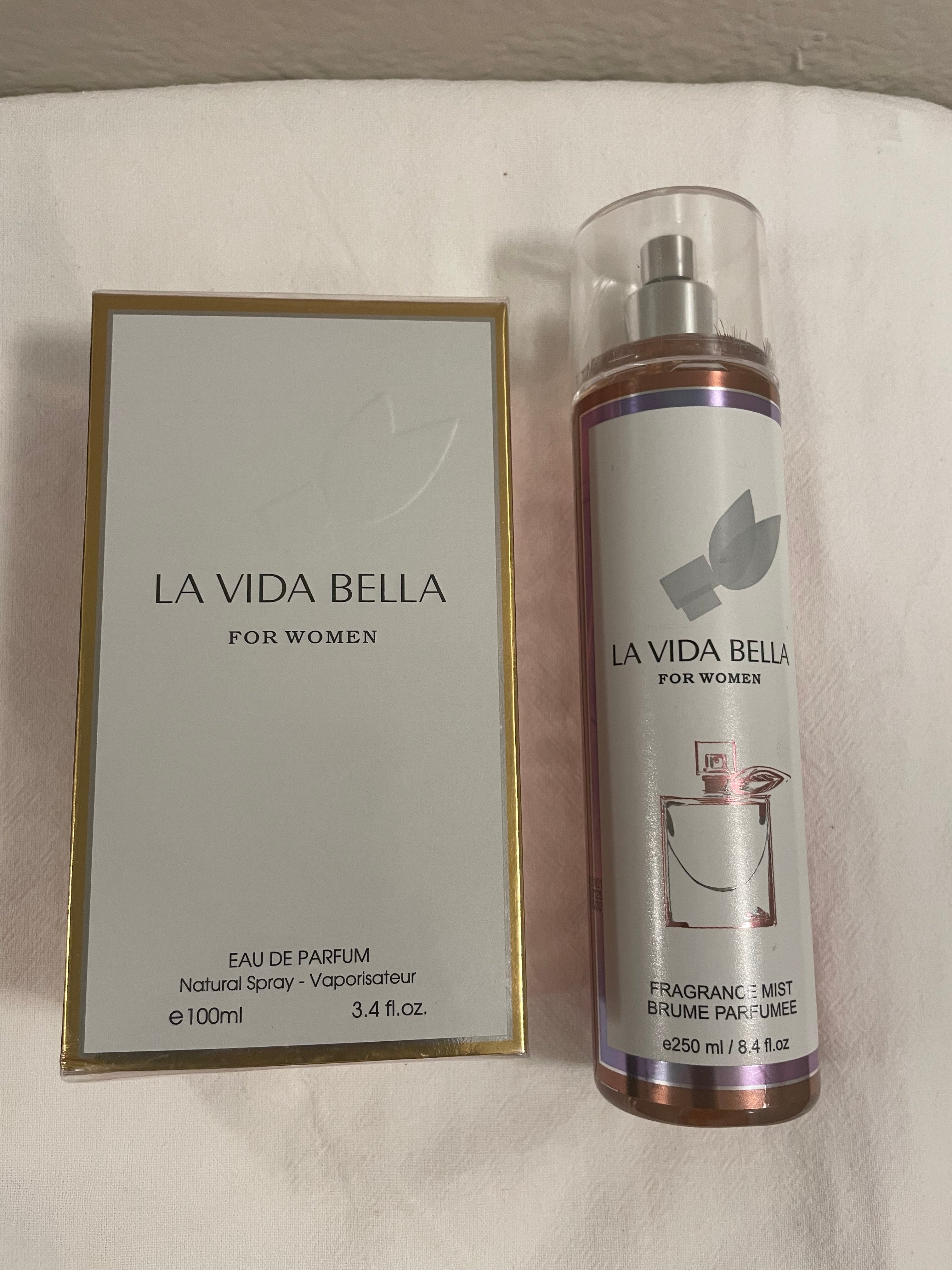 La Vida Bella Perfume and Body Mist Bundle