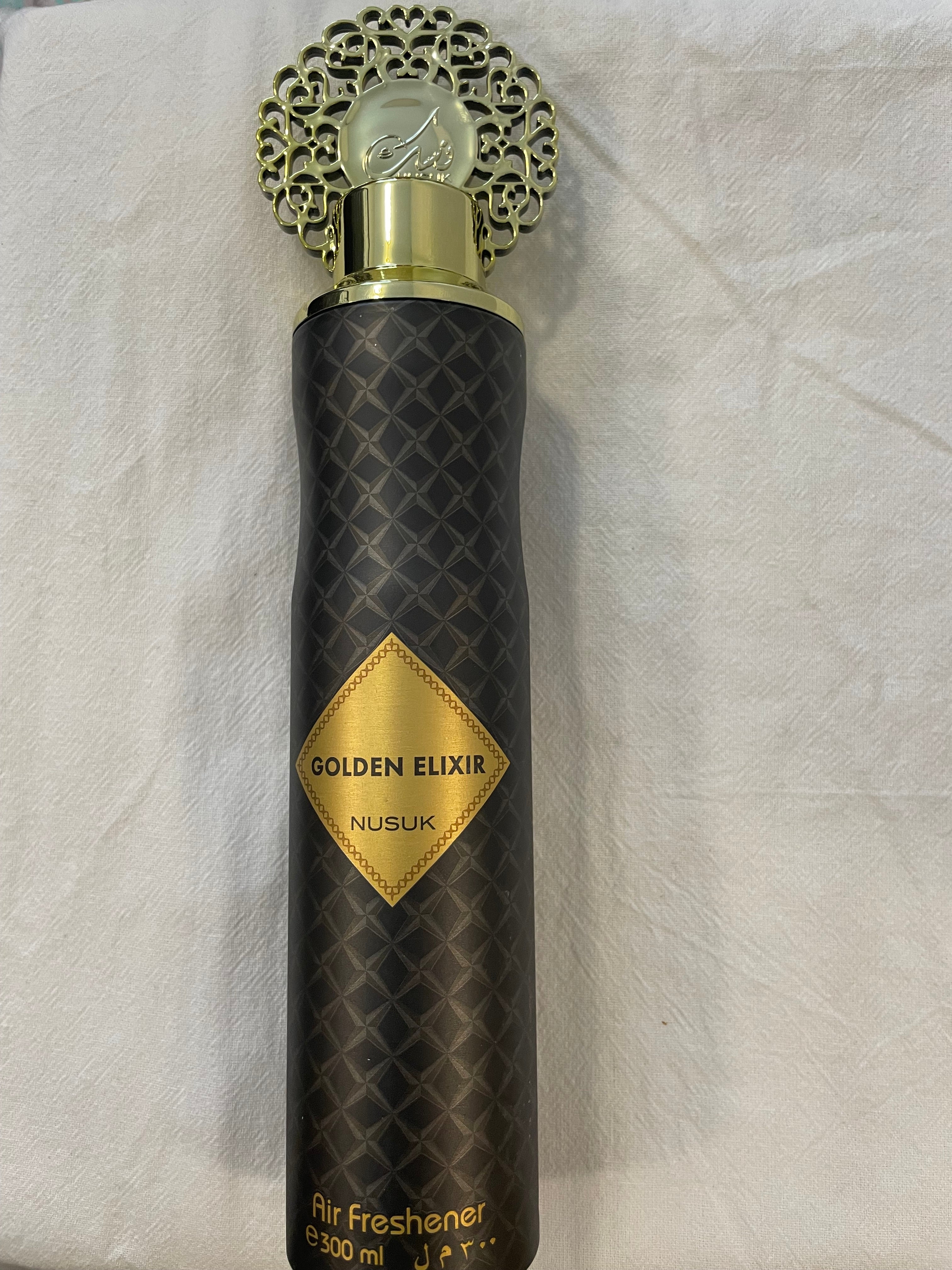 Golden Elixir Nusuk Dubai Air Freshener