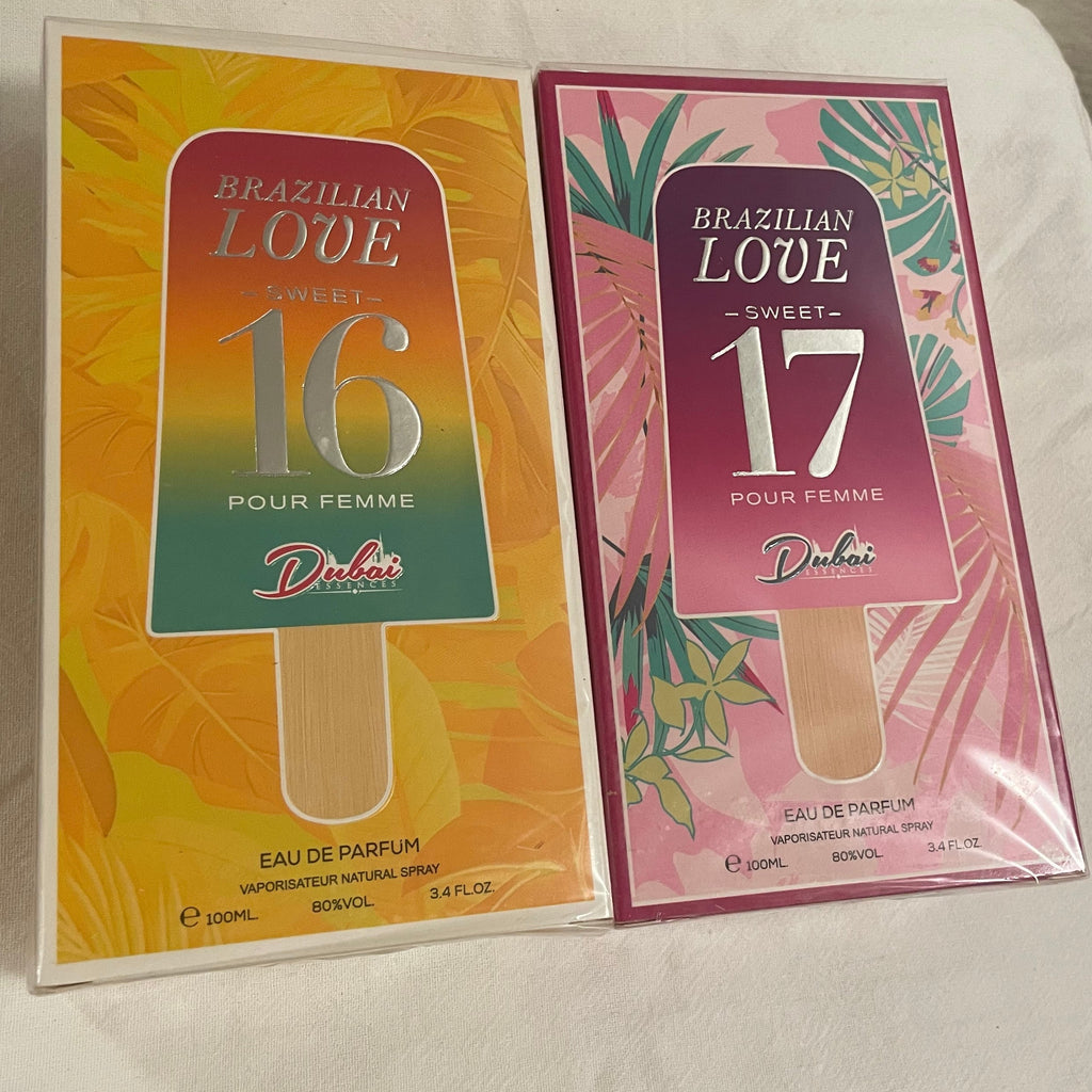 Brazilian Love Sweet 16 & 17 Perfume Bundle