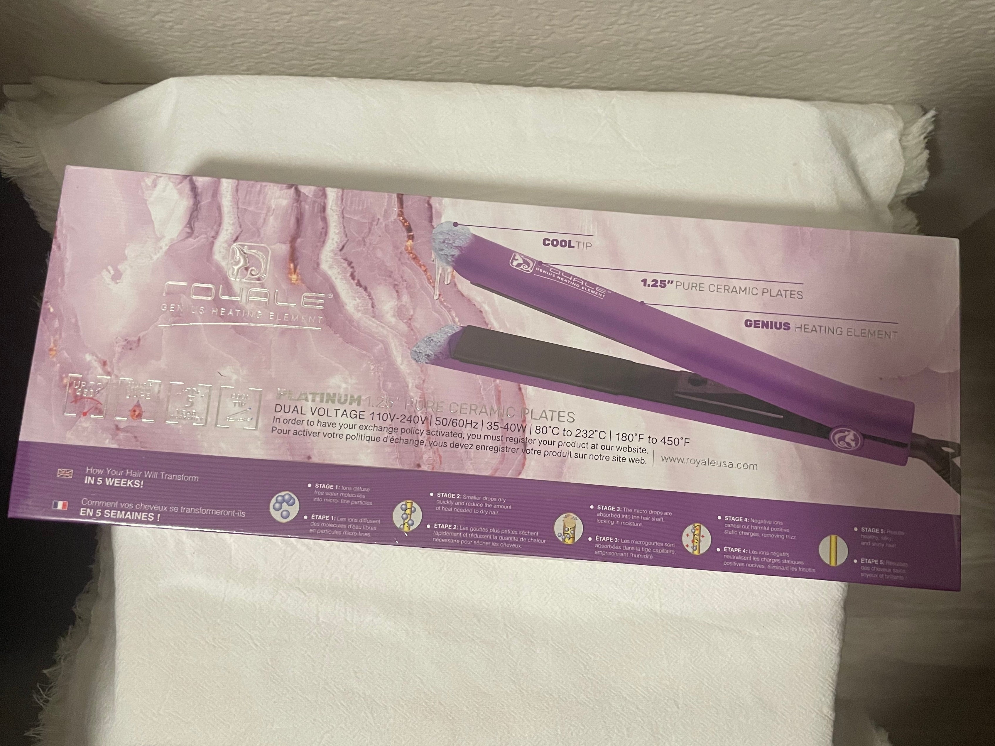 Royale Purple Flat Iron