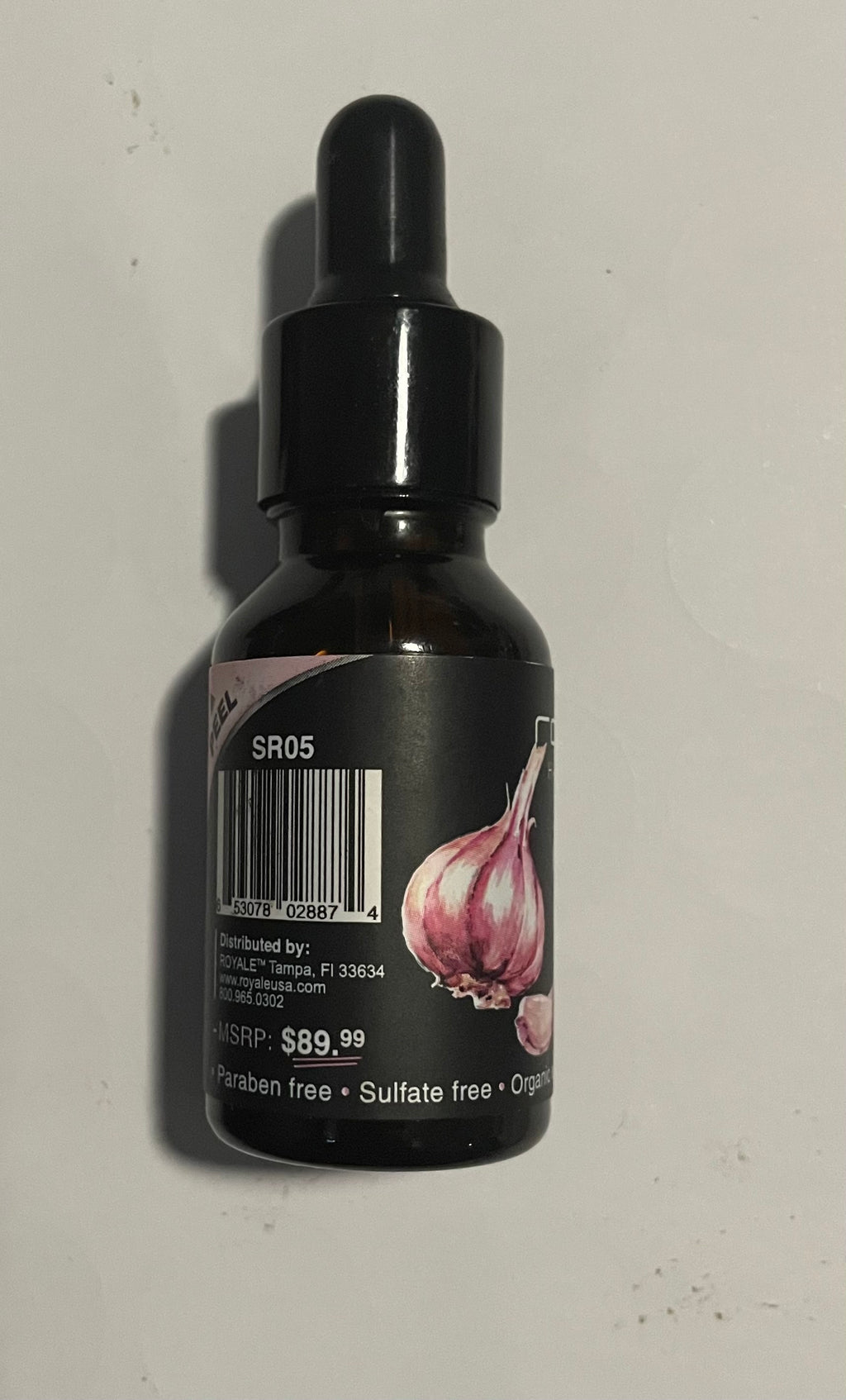 Royale Platinum 50X Intensive Garlic Hair Strengthening Drops