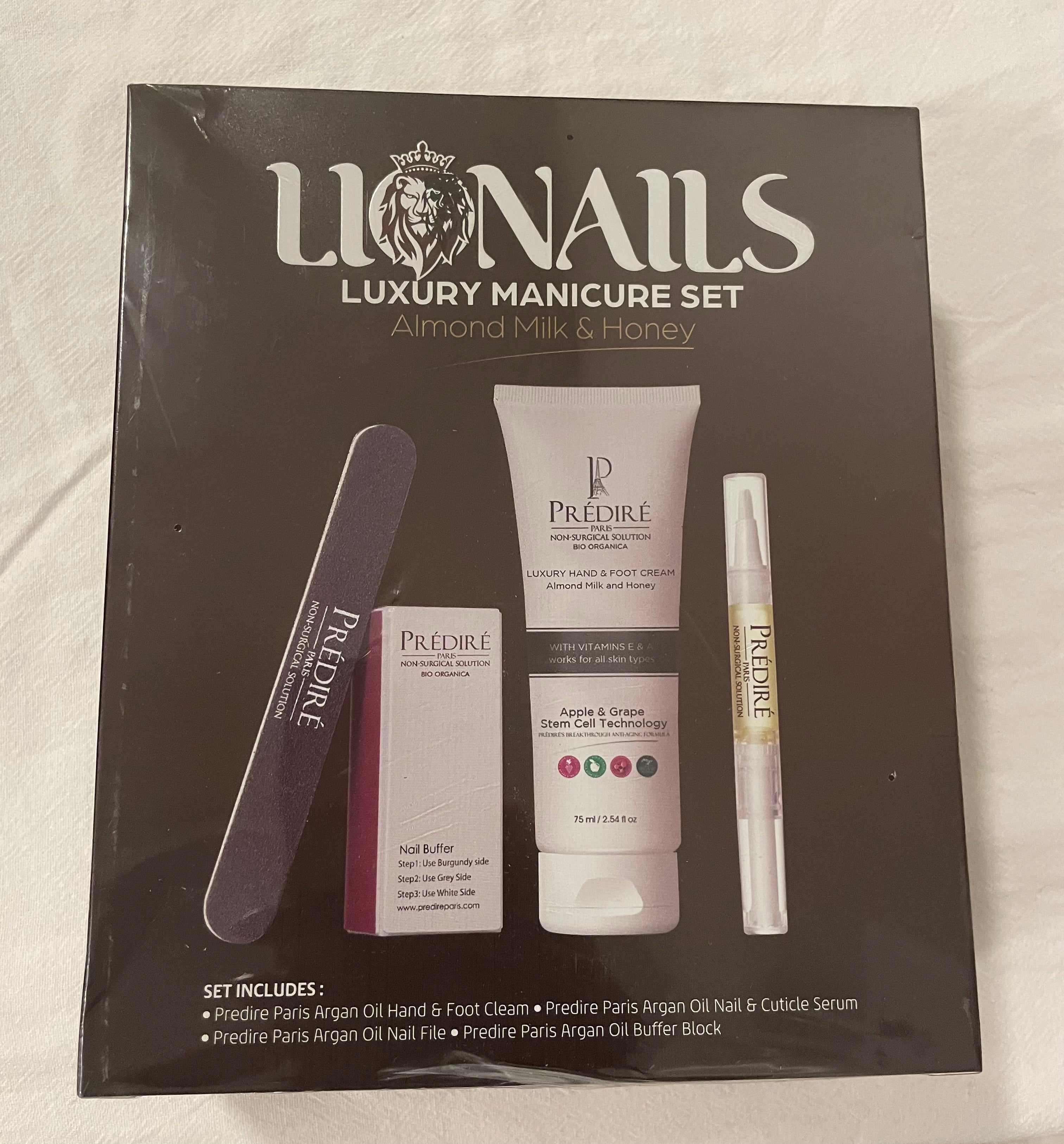 Predire Lionails Luxury Manicure Set (Coconut & Honey)