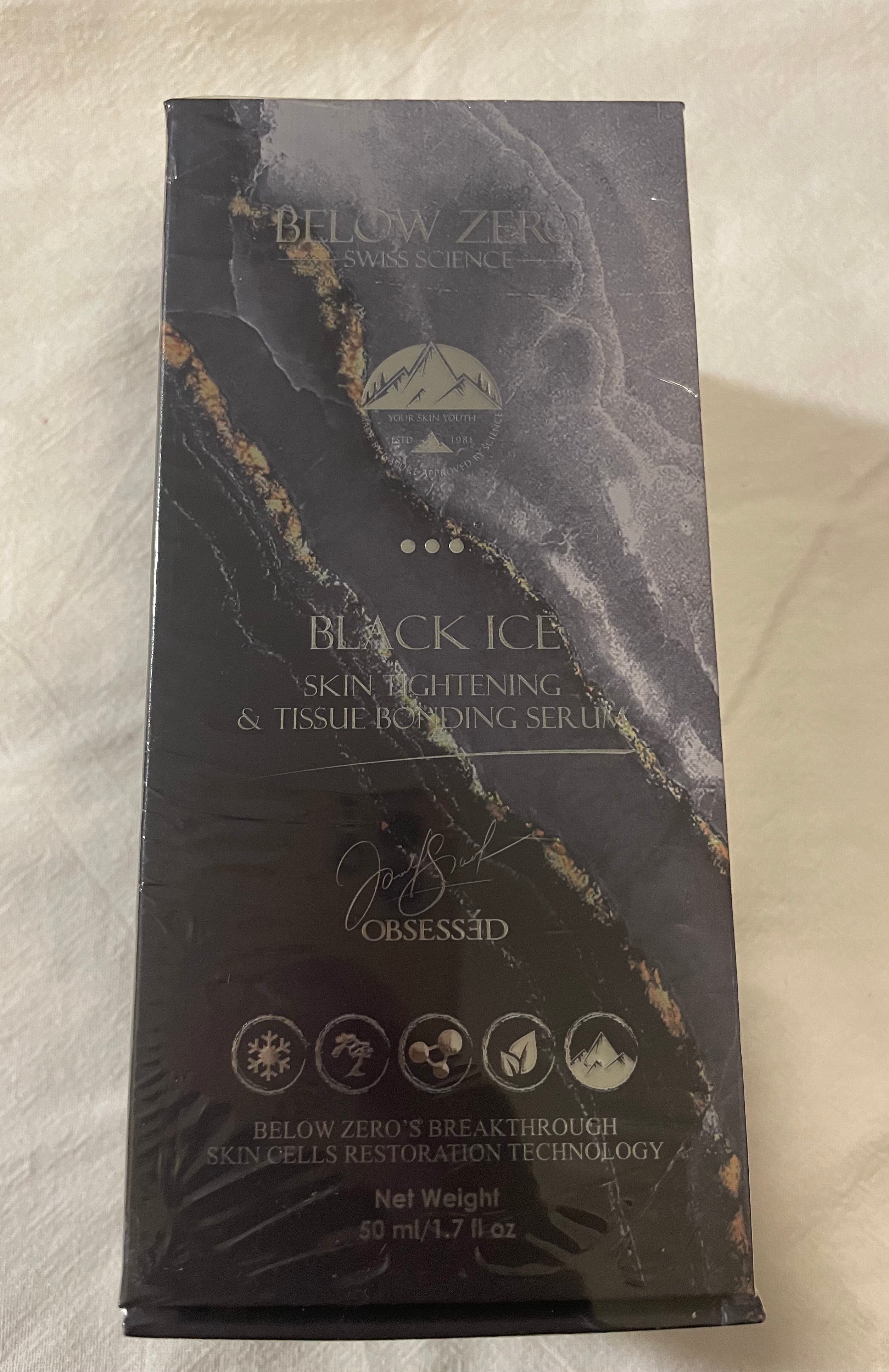 Below Zero Black Ice Skin Tightening & Tissue Bonding Serum