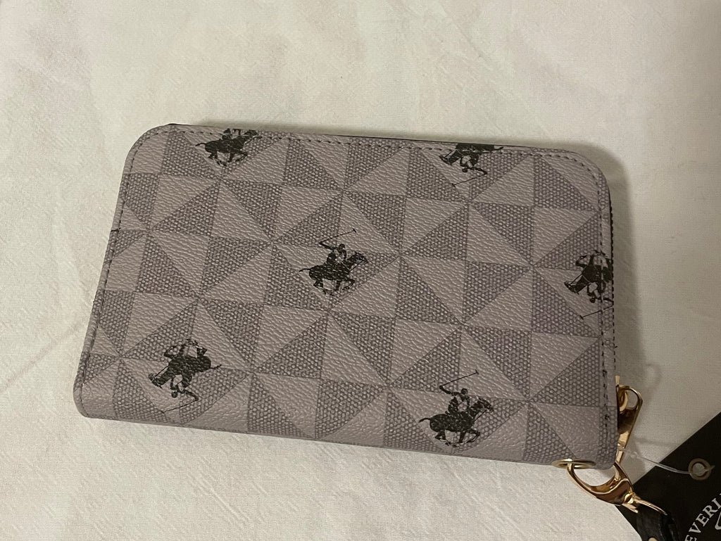 Beverly Hills Polo Club Wallet (Gray & Black)