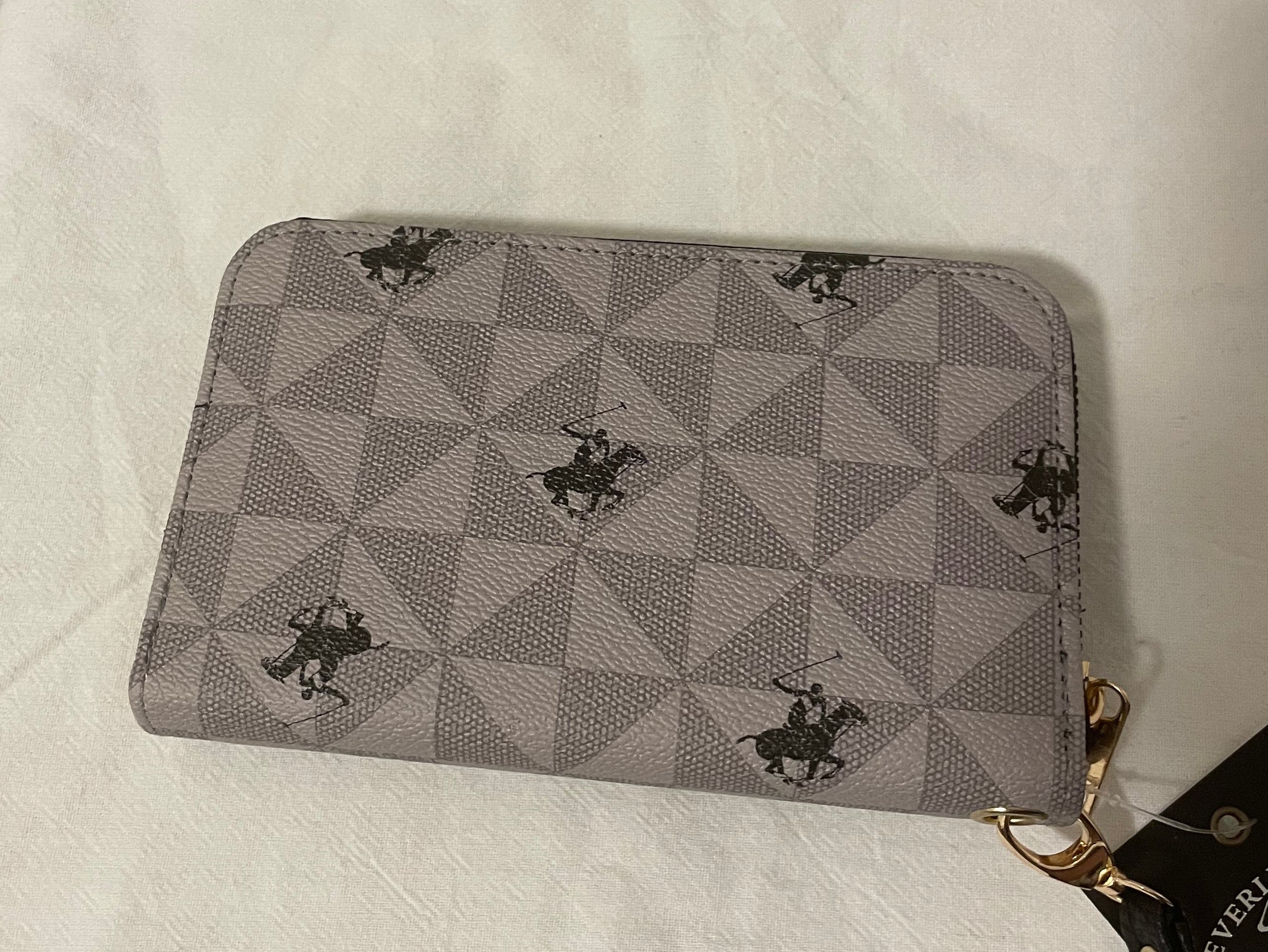 Beverly Hills Polo Club Wallet (Gray & Black)