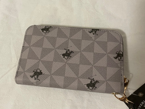 Beverly Hills Polo Club Wallet (Gray & Black)