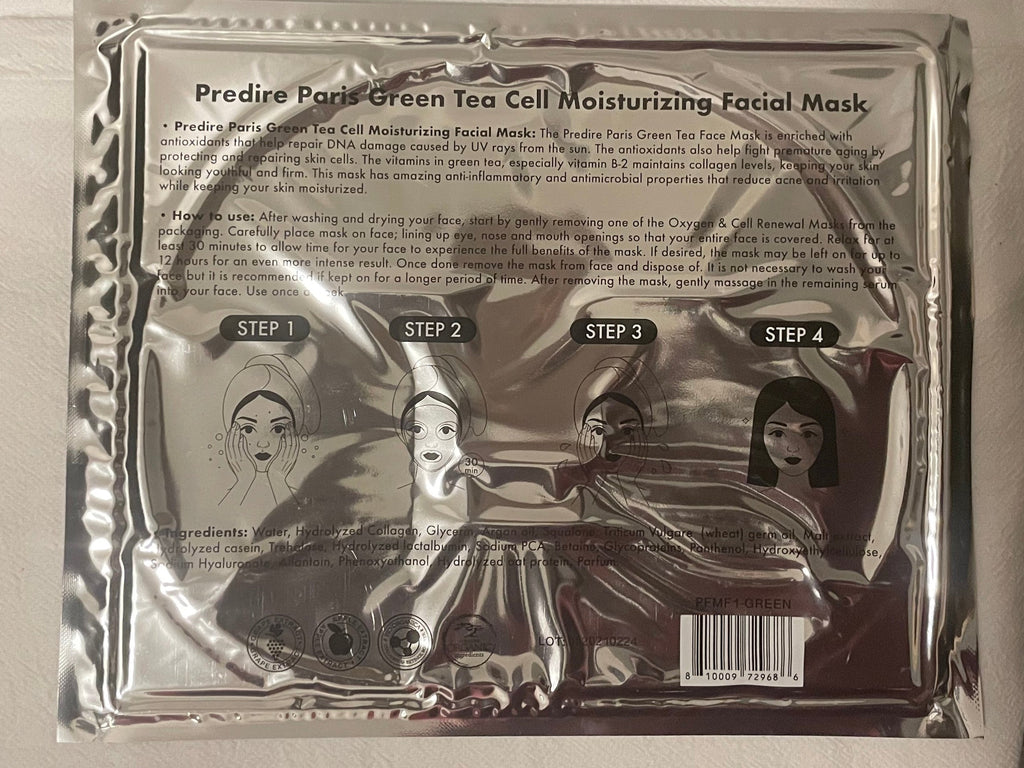 Predire Green Tea Cell Moisturizing Facial Mask