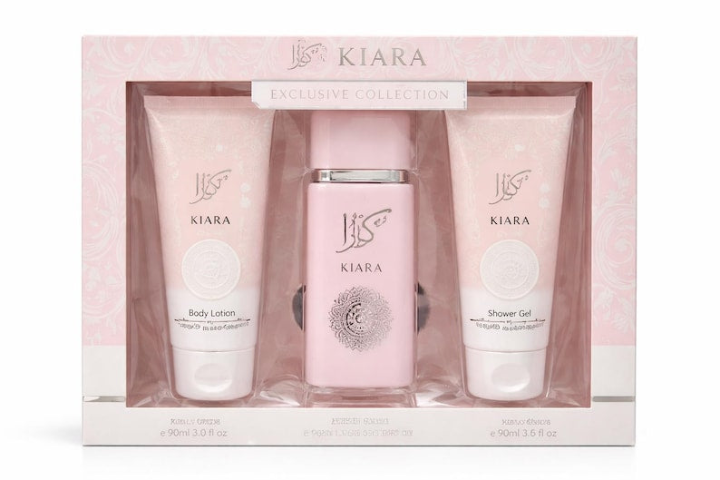 Kiara Light Pink Perfume Gift Set